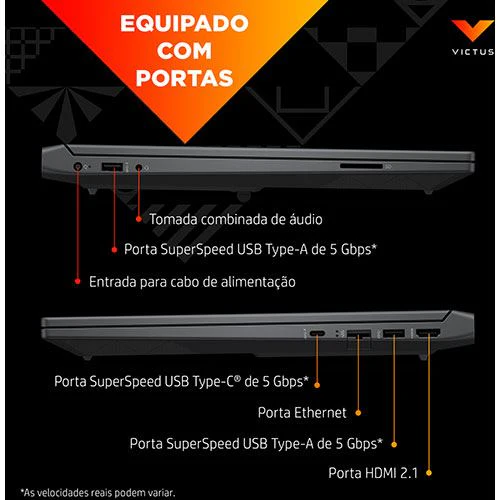 Computador Portátil Gaming Victus by HP 15-fb3033np | 15.6'' | NVIDIA GeForce RTX™ 5060 | AMD Ryzen™ AI 7 | 24GB | 512GB SSD - Image 2