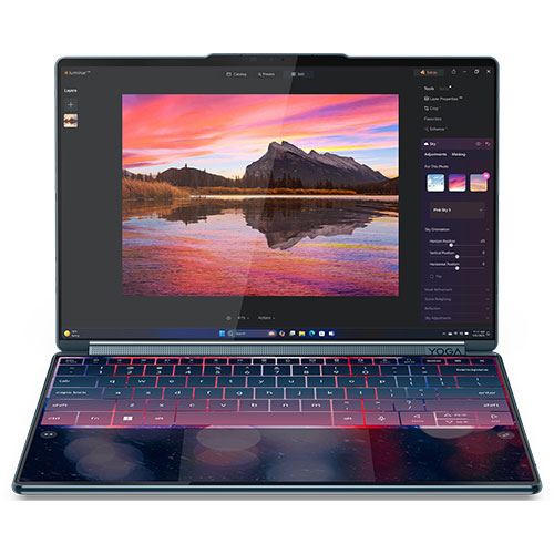 Computador Portátil Lenovo Yoga Book 9 14IAH10-058 | 14'' | Ultra 7 255H | 32GB | 1TB SSD + Rato + Pen + Teclado + Capa Folio + Auriculares + Sleeve - Image 3