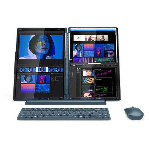 Computador Portátil Lenovo Yoga Book 9 14IAH10-058 | 14'' | Ultra 7 255H | 32GB | 1TB SSD + Rato + Pen + Teclado + Capa Folio + Auriculares + Sleeve - Image 7