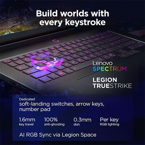 Computador Portátil Gaming Legion 9 18IAX10-730 | 18'' | GeForce RTX™ 5090 | Intel® Core™ Ultra 9 275HX | 192GB | 4TB SSD - Image 19