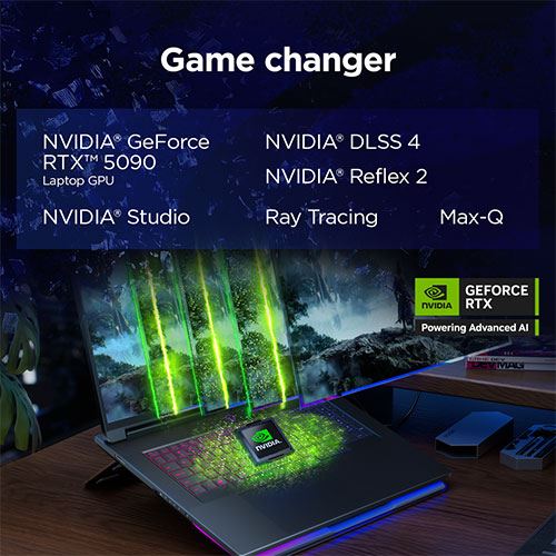 Computador Portátil Gaming Lenovo Legion 9 18IAX10-730 | 18'' | NVIDIA® GeForce RTX™ 5090 | Intel® Core Ultra 9 275HX | 64GB | 2TB SSD - Image 11