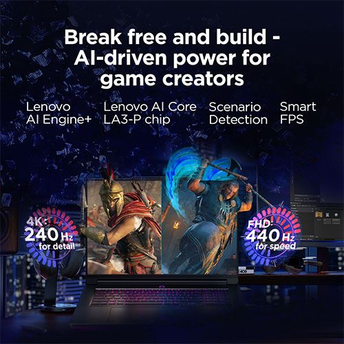 Computador Portátil Gaming Lenovo Legion 9 18IAX10-730 | 18'' | NVIDIA® GeForce RTX™ 5090 | Intel® Core Ultra 9 275HX | 64GB | 2TB SSD - Image 13