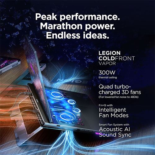 Computador Portátil Gaming Lenovo Legion 9 18IAX10-730 | 18'' | NVIDIA® GeForce RTX™ 5090 | Intel® Core Ultra 9 275HX | 64GB | 2TB SSD - Image 15