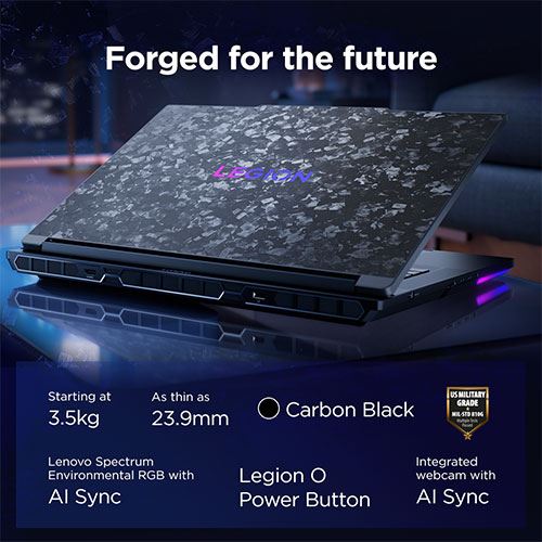 Computador Portátil Gaming Lenovo Legion 9 18IAX10-730 | 18'' | NVIDIA® GeForce RTX™ 5090 | Intel® Core Ultra 9 275HX | 64GB | 2TB SSD - Image 16