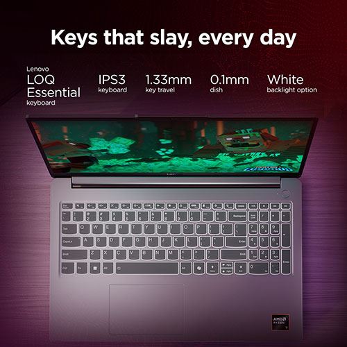 Computador Portátil Gaming Lenovo LOQ 15ARP10E-445 | 15,6'' | NVIDIA GeForce RTX™ 4050 | AMD Ryzen™ 7 7735HS | 16GB | 1TB SSD - Image 14