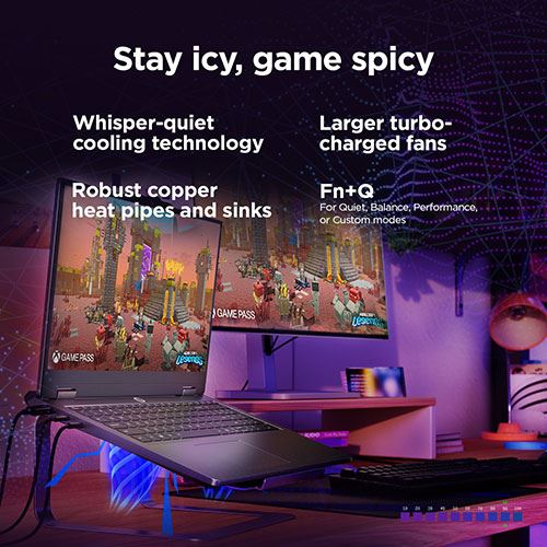 Computador Portátil Gaming Lenovo LOQ Essential 15IRX11-307 | 15,6'' | GeForce RTX 5050 | Intel® Core™ i7-13650HX | 16GB | 1TB SSD - Image 13