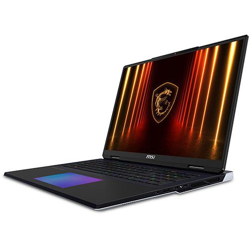 Computador Portátil Gaming MSI Titan 18 HX AI A2XWJG-274PT | 18" | GeForce RTX™ 5090 | Ultra 9 285HX | 64GB | 2TB SSD + Rato + Mochila + Pen + Porta-Chaves - Image 4