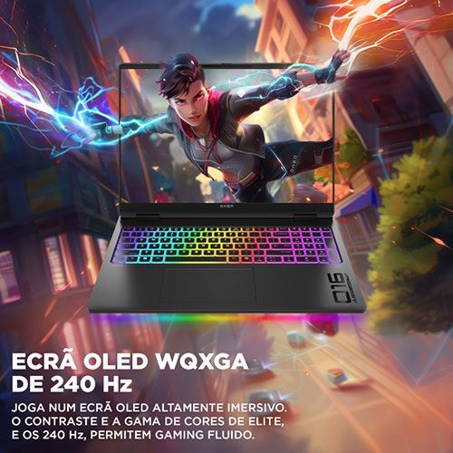 Computador Portátil Gaming OMEN MAX by HP 16-ah0004np | OLED 16'' | GeForce RTX™ 5090 | Intel® Core™ Ultra 9 275HX | 64GB | 2TB SSD - Image 17