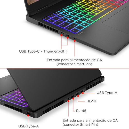 Computador Portátil Gaming OMEN MAX by HP 16-ak0008np | 16'' | GeForce RTX™ 5080 | AMD Ryzen™ AI 9 HX 375 | 32GB | 1TB SSD - Image 2