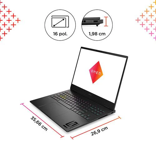 Computador Portátil Gaming Omen Transcend 16-u0000np | 16.00 " | GeForce RTX 4070 | i7-13700H | 32GB | 1TB SSD - Image 4
