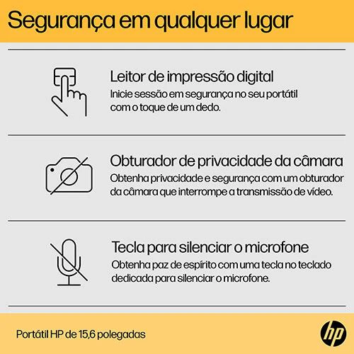 Computador Portátil HP 15-fc0095np | 15,6'' | AMD Ryzen™ 7 5825U | 16GB | 1TB SSD - Image 8