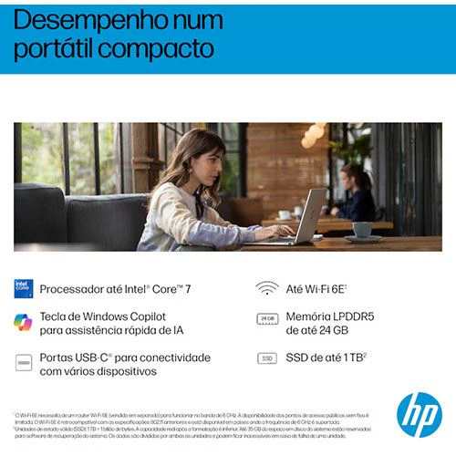 Computador Portátil HP OmniBook 5 Flip 14-fp0002np | 14'' | i5-1334U | 16GB | 1TB SSD - Image 7