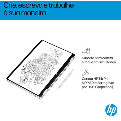 Computador Portátil HP OmniBook 5 Flip 14-fp0002np | 14'' | i5-1334U | 16GB | 1TB SSD - Image 9