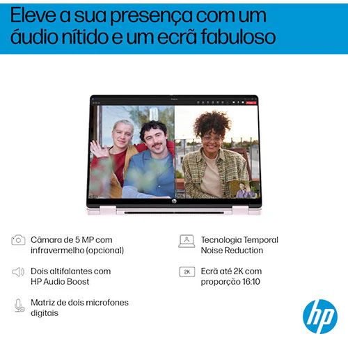 Computador Portátil HP OmniBook 5 Flip 14-fp0005np | 14'' | Intel® Core™ 3 100U | 8GB | 256GB SSD - Image 5