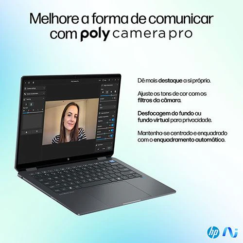 Computador Portátil HP Omnibook Ultra Flip 14-fh0000np | OLED 14" | Intel® Core™ Ultra 7 258V | 32GB | 512GB SSD - Image 10