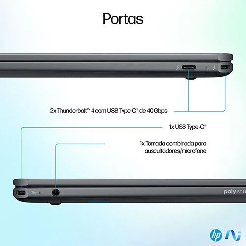 Computador Portátil HP Omnibook Ultra Flip 14-fh0000np | OLED 14" | Intel® Core™ Ultra 7 258V | 32GB | 512GB SSD - Image 12