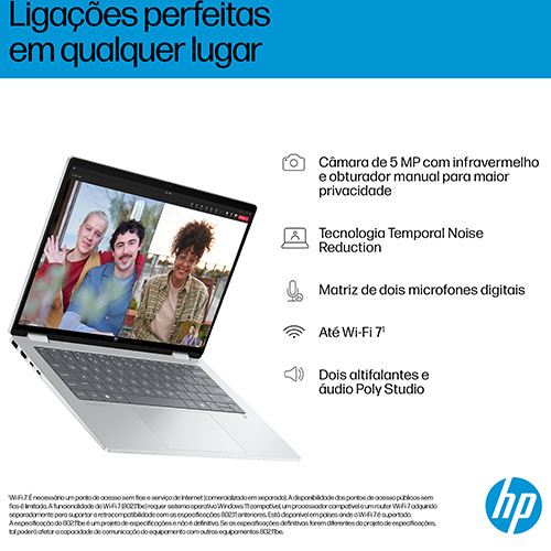 Computador Portátil HP OmniBook X Flip 2-in-1 Next Gen AI 14-fm0000np | 14" | Intel® Core™ Ultra 5 226V | 16GB | 512GB SSD - Image 12