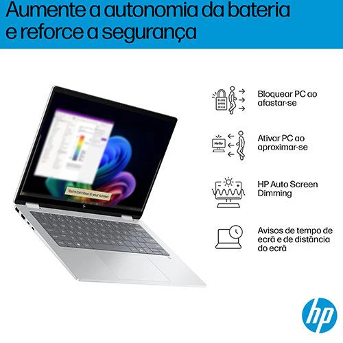 Computador Portátil HP OmniBook X Flip 2-in-1 Next Gen AI 14-fm0000np | 14" | Intel® Core™ Ultra 5 226V | 16GB | 512GB SSD - Image 9