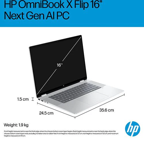 Computador Portátil HP OmniBook X Flip NGAI 16-as0000np | 16" | Intel® Arc™ de 140 V | Intel® Core™ Ultra 7 258V | 32GB | 1TB SSD - Image 4