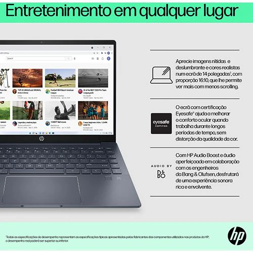 Computador Portátil HP Pavilion Plus 14-eh1002np | 14" | i7-13700H | 16 GB | 512 GB SSD - Image 13
