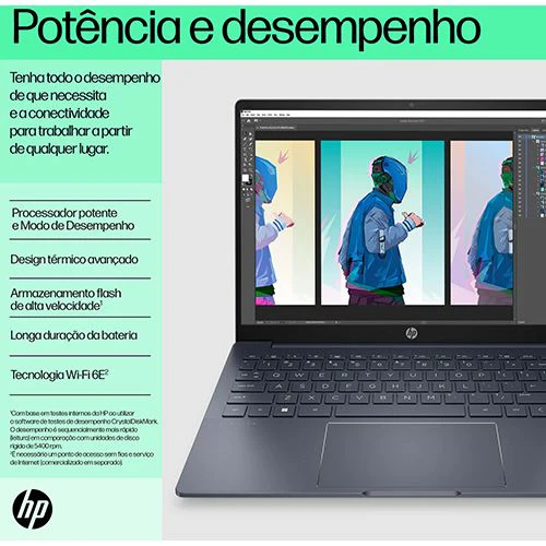Computador Portátil HP Pavilion Plus 14-eh1002np | 14" | i7-13700H | 16 GB | 512 GB SSD - Image 14