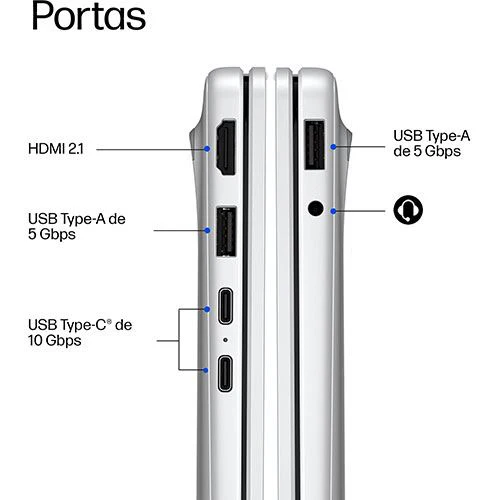 Computador Portátil OmniBook 3 Next Gen AI 14-hz0001np | 14" | Qualcomm® Snapdragon® X X1-26-100 | 16GB | 1TB SSD - Image 9