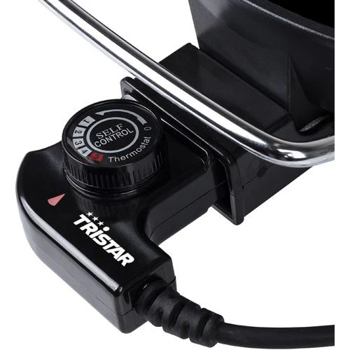 Conjunto 2 em 1 Panela e Grelhador Tristar PZ-9131 | 3L | 1800 W | Preto - Image 3
