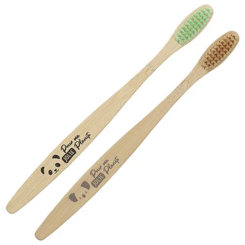Conjunto de 2 Escovas de Dentes Bambu CMP Paris SC29364 - Várias Cores - Image 3