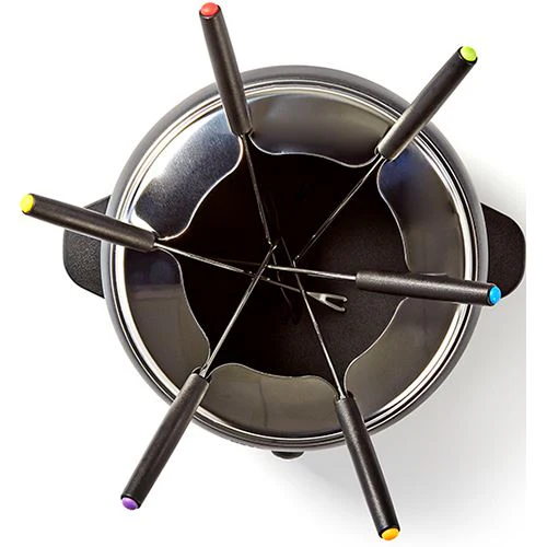 Conjunto de Fondue Nedis para 6 Pessoas - Preto - Image 3