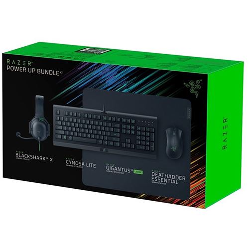 Bundle Razer Power Up Teclado + Rato + Tapete Rato + Auscultadores - Image 6