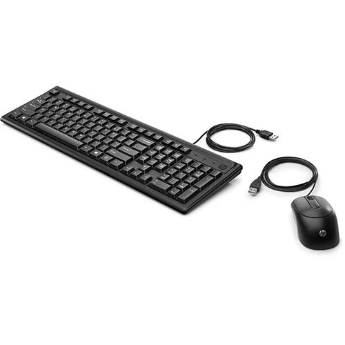 Teclado PT + Rato HP com Fios 160 - Preto - Image 2