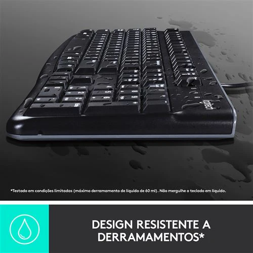 Teclado Logitech + Rato Óptico MK120 - Layout PT - Image 5