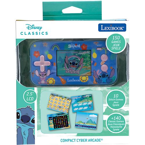 Consola de Jogos de Bolso Disney Stitch - Compact Cyber Arcade - Lexibook - Image 2