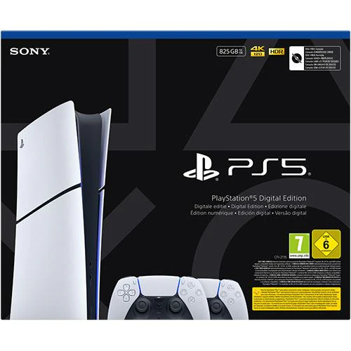Consola PlayStation®5 - Slim Digital - 825GB - 2025 - 2 Comandos DualSense® - Image 2
