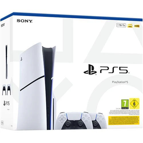 Consola PlayStation®5 Slim Standard - 1TB - 2025 - 2 Comandos DualSense® - Image 3