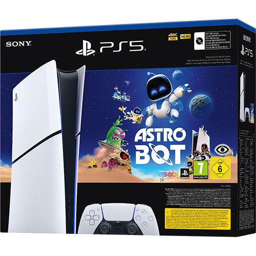 Consola Playstation PS5 Slim Digital + Astro Bot - PS5 - Image 4