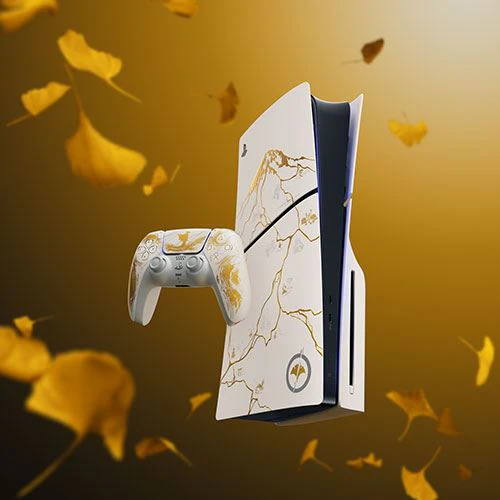 Consola Playstation PS5 Slim Standard - Ghost of Yōtei™ - Edição Limitada Gold + Ghost of Yōtei™ - PS5 - Image 7