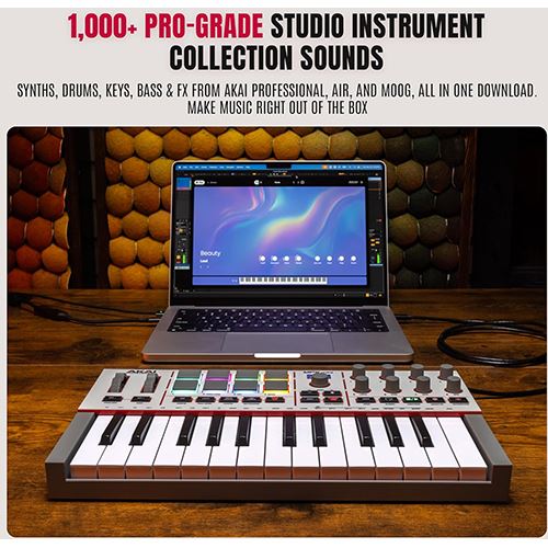 Controlador Akai MPK Mini 4 - Cinzento - Image 11