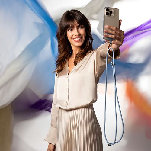 Cordão para Smartphone Case and Me Simply Lace - Azul - Image 3