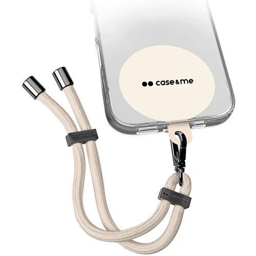 Cordão Pulso para Smartphone Case and Me Simply Strap - Pêssego
