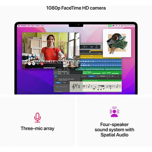 MacBook Air 13'' | 2022 | M2 | 8GB | 2TB SSD | GPU 10-Core | AC USB-C 67 W | Prateado - Image 5