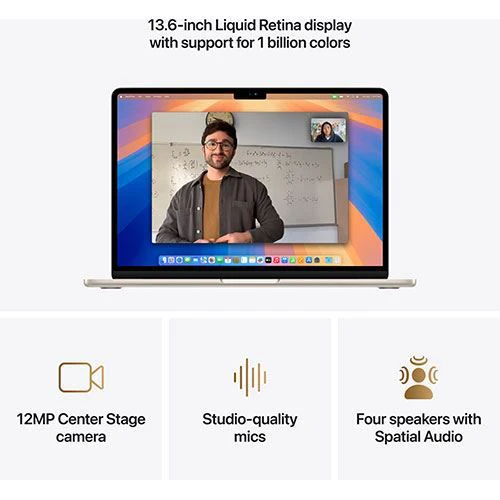 MacBook Air 13'' | 2025 | M4 10-core | 24GB | 1TB SSD | GPU 10-core - Luz das Estrelas - Image 6