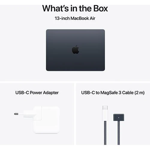 MacBook Air 13'' | 2025 | M4 10-core | 32GB | 2TB SSD | GPU 10-core - Meia-Noite - Image 2