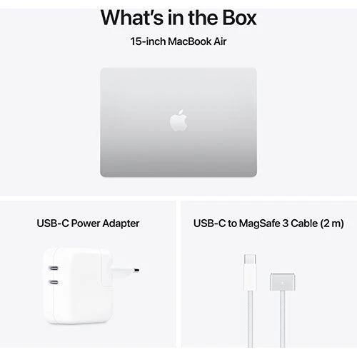 MacBook Air 15'' | 2025 | M4 10-core | 16GB | 1TB SSD | GPU 10-core - Prateado - Image 2
