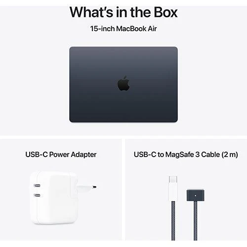 MacBook Air 15'' | 2025 | M4 10-core | 32GB | 2TB SSD | GPU 10-core - Meia-Noite - Image 2