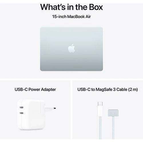 MacBook Air 15'' | 2025 | M4 10-core | 32GB | 2TB SSD | GPU 10-core - Azul-Céu - Image 2