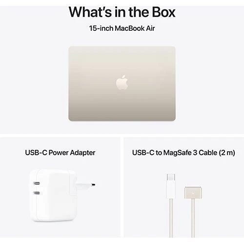 MacBook Air 15'' | 2025 | M4 10-core | 32GB | 2TB SSD | GPU 10-core - Luz das Estrelas - Image 2