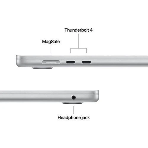 MacBook Air 15'' | 2025 | M4 10-core | 32GB | 2TB SSD | GPU 10-core - Prateado - Image 8
