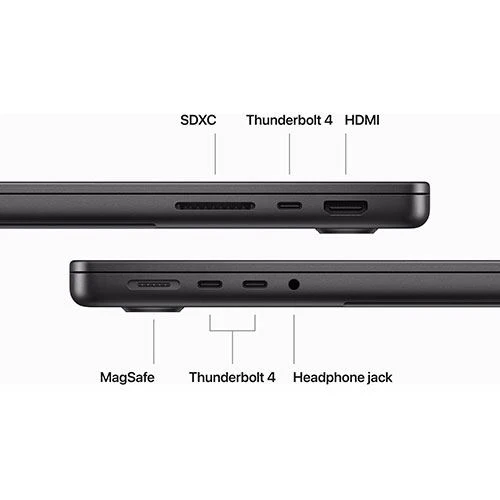 MacBook Pro 14'' | 2023 | M3 Max 16-core | 64GB | 1TB SSD - Preto Sideral - Image 6