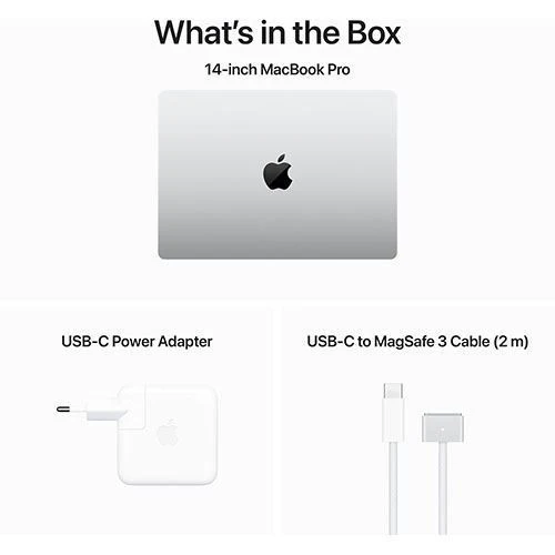 MacBook Pro 14'' |  2023  |  M3 Pro 12-core  | 36GB | 1TB SSD - Prateado - Image 3